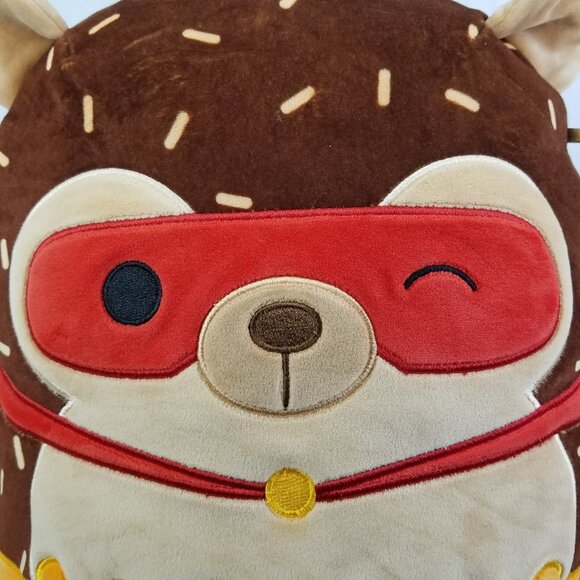 Squishmallows Hans The Hedgehog 12” Superhero Costume Squad Cape Plush Animal - Picture 8 of 13